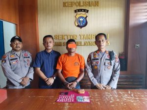 Miliki Shabu 34 Paket Pria Ini Diringkus Personil Polsek Tambusai