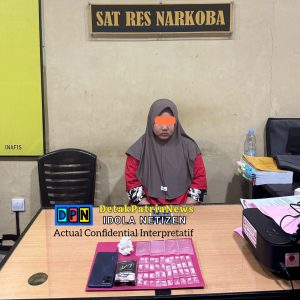 Wanita Muda Dan Cantik Ditangkap Polisi Di Tambusai