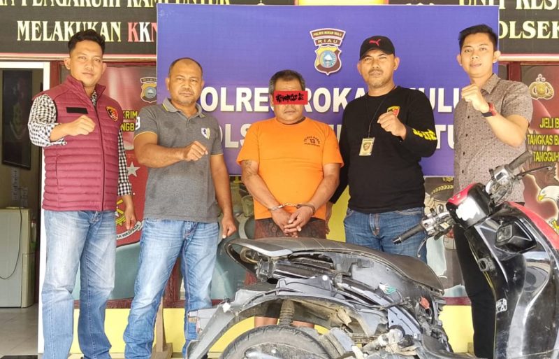 Seorang DPO Kasus Curanmor Polsek Ujungbatu Berhasil Ditangkap