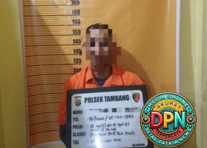 Biadab.! Setubuhi Anak Dibawah Umur Di Kebun Sawit, Pria Ini Diamankan Di Polsek Tambang