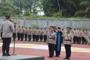 SERTIJAB KABAG REN DAN PELANTIKAN KABAG LOG POLRES ROKAN HULU, BHABINKAMTIBMAS TERIMA ALAT KHUSUS