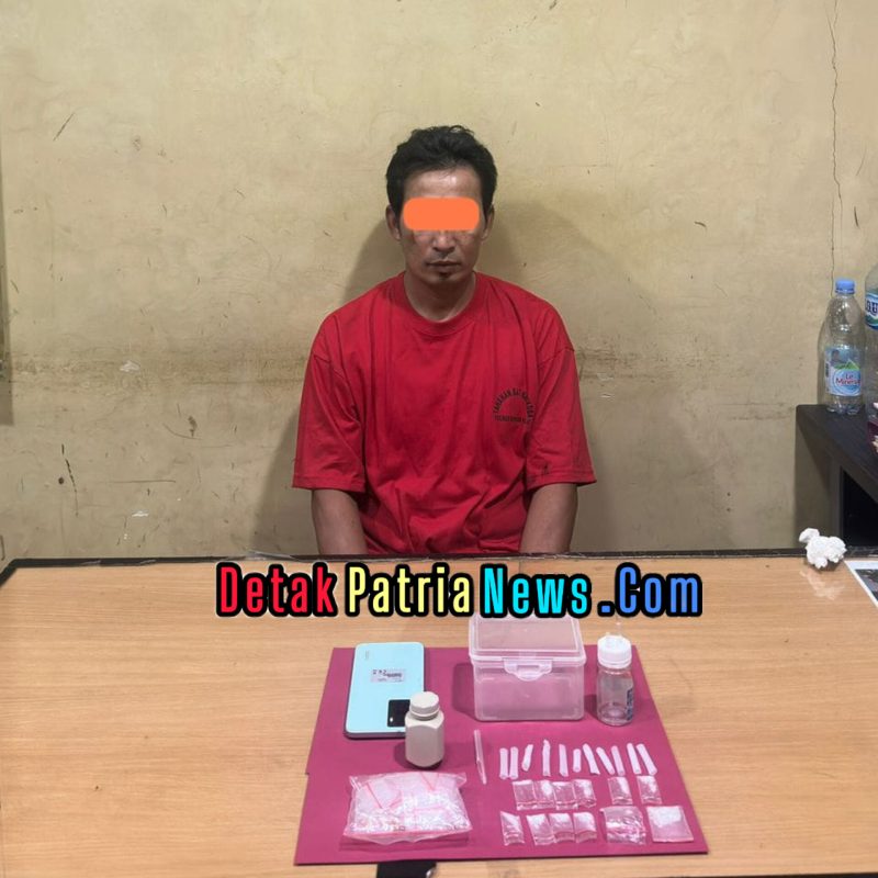 Satresnarkoba Polres Rokan Hulu Tangkap Pengedar Sabu di Desa Dayo, 12 Paket Barang Bukti Diamankan