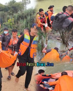 Update Jumlah Korban Peristiwa Kecelakaan Mobil Truk Colt Diesel Terjun ke Sungai Segati, Langgam