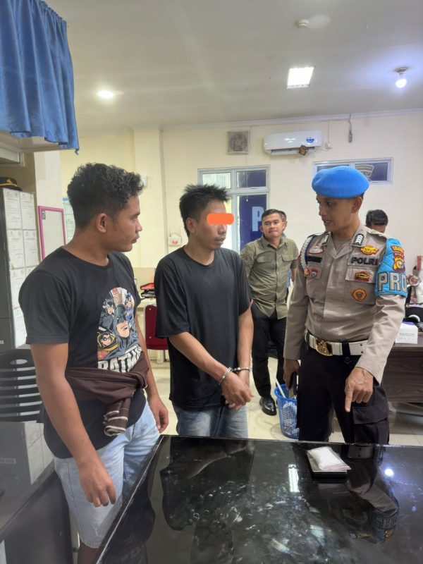 Polisi Tangkap Pengedar Narkoba di Depan Indomaret Rambah, Amankan 51,35 Gram Sabu