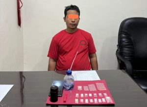 Satresnarkoba Polres Rokan Hulu Tangkap Pengedar Sabu di Lubuk Betung