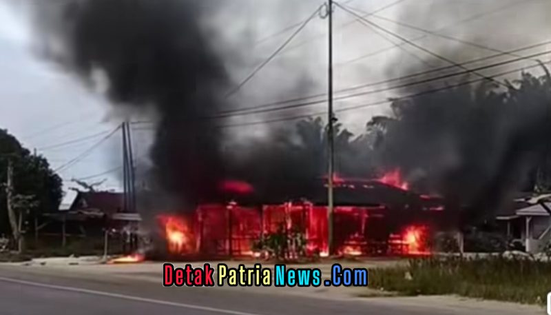 Akibat Ngecas HP Sambil Tidur, Kebakaran Renggut Nyawa Seorang Pelajar SMP Di Bengkalis