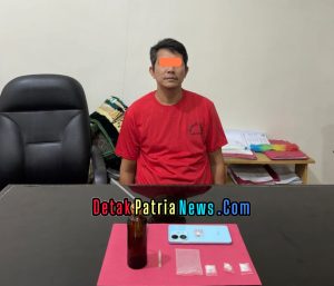 Satresnarkoba Polres Rokan Hulu Tangkap Pengedar Sabu di Desa Pawan