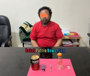 Polres Rokan Hulu Tangkap Pengguna Sabu di Desa Koto Tinggi