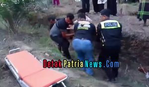 Penemuan Mayat di Pinggir Jalan Desa Sungai Putih, Polsek Tambang Lakukan Evakuasi