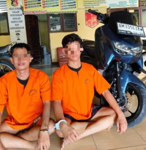 Unit Reskrim Polsek Siak Hulu Berhasil Ungkap Kasus Curanmor di Pandau Permai