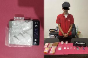 Satresnarkoba Polres Rohul Tangkap Pengedar Sabu di Perkebunan Sawit, 32,14 Gram Barang Bukti Diamankan