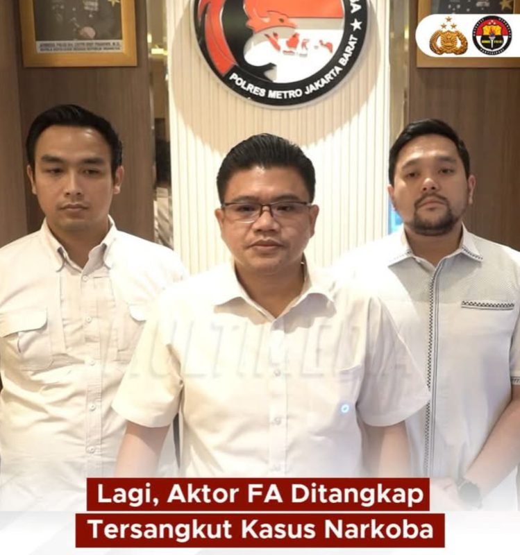 Kembali Tersandung Kasus Narkoba, Musisi dan Aktor FA Ditangkap Polisi