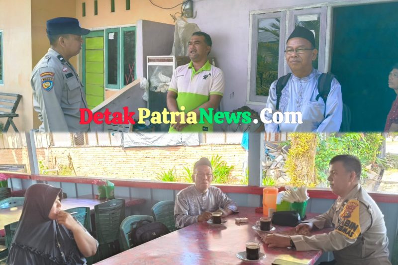 Bhabinkamtibmas Kelurahan Ujungbatu Sampaikan Himbauan Kepada Pemilik Kontrakan