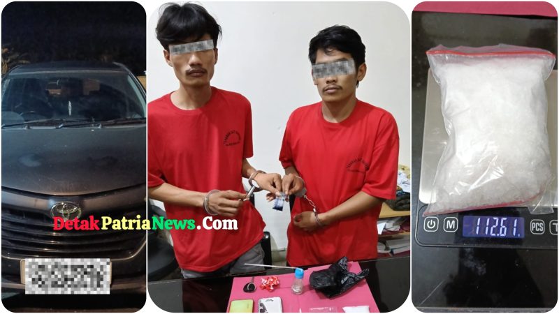 2 Pria Dari Ujungbatu Diringkus SatResNarkoba Polres Rokan Hulu