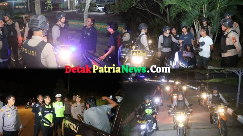Polres Rokan Hulu Gelar Apel Cipkon dan Patroli Anti Premanisme, Wujudkan Keamanan dan Ketertiban Masyarakat