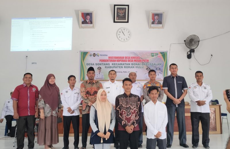 Zulfahrianto Ucapkan Selamat Atas Terpilihnya Afdan Sukri S.Pd Terpilih sebagai Ketua Koperasi Merah Putih Desa Sontang