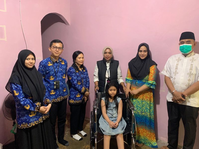 Germas PPA dan Kemensos RI Salurkan Kursi Roda kepada Anak Korban Patah Kaki, Bukti Nyata Kepedulian Sosial