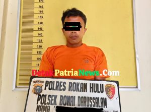 Polsek Bonai Darussalam Amankan Pria Diduga Rudapaksa Anak di Bawah Umur