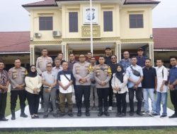 Perkuat Sinergitas, Kapolres Kampar Gelar Silaturahmi Bersama Awak Media