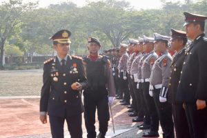 Hari Bhayangkara ke-79, Polres Rokan Hulu Gelar Upacara Khidmat dan Apresiasi Personel Berprestasi