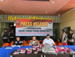 Polres Rokan Hulu Ungkap 56 Kasus Narkotika dalam 2,5 Bulan: 70 Tersangka Diamankan