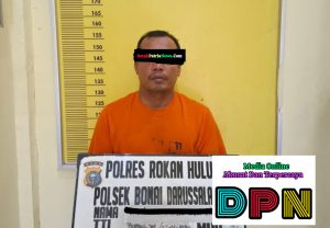 Polsek Bonai Darussalam Tangkap Pelaku Percobaan Pemerkosaan dan Penganiayaan di Desa Sontang