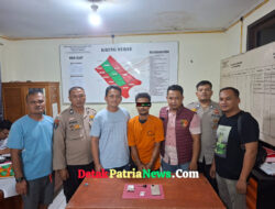 Team Black Rose Polsek Tandun Bekuk Pengedar Sabu di Simpang Pir, 1 Paket Dibuang ke Sungai