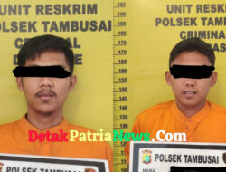 Polsek Tambusai Ungkap Kasus Kekerasan di Simpang Pasar Baru, Dua Tersangka Diamankan