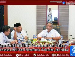 Bupati Rohul Tata Ulang Pasar Modern Babussalam, Dorong Pertumbuhan Ekonomi Daerah
