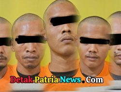 Polsek Kunto Darussalam Tangkap 5 Pemakai Sabu di Desa Kota Baru Rokan Hulu