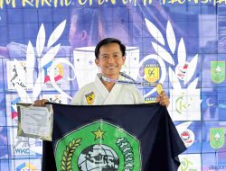 Wakil Ketua BEM UPP Raih Emas di WKC Karate 2025