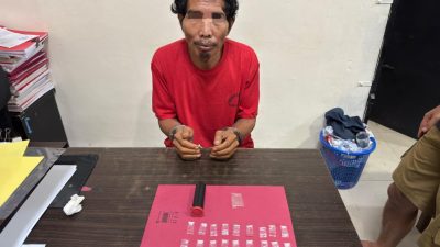 Satresnarkoba Polres Rokan Hulu Amankan Pengedar Sabu di Ujungbatu