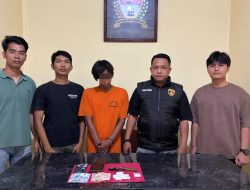 Polsek Kepenuhan Tangkap Kurir Sabu, Diamankan 11,92 Gram Barang Bukti