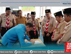 Kwarcab Pramuka Rokan Hulu Sosialisasikan KTA Nasional dan Penguatan Pendidikan Kepramukaan