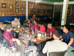 Coffee Morning Polsek Ujungbatu Bersama Wartawan, Wujudkan Sinergi Informasi untuk Masyarakat