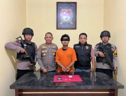 Polsek Kepenuhan Tangkap Kurir Sabu di Jalan Perkebunan Sawit, Amankan Barang Bukti 1,66 Gram