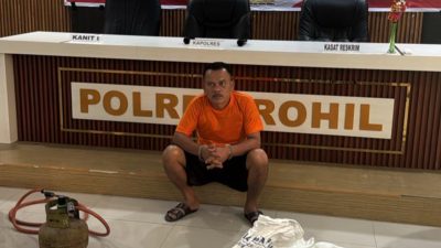 Polres Rohil Ungkap Kasus Penganiayaan Hewan, Pria Berinisial MB Ditangkap