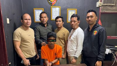 Polsek Ujung Batu Tangkap Pengedar Narkoba di Pasar Baru, Barang Bukti Sabu Seberat 5,18 Gram Diamankan