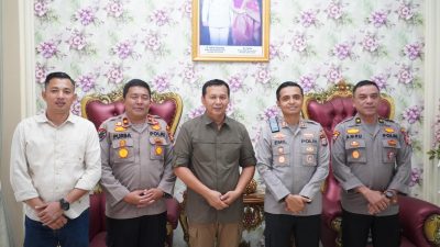 Kapolres Rokan Hulu Ajak Masyarakat Ujung Batu Jaga Lingkungan Lewat Silaturahmi Hijau