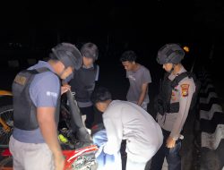 Tim RAGA Polres Rokan Hulu Intensifkan Patroli Malam, Tekan Genk Motor dan Ciptakan Rasa Aman