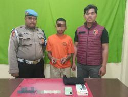 Polsek Rambah Hilir Tangkap Pelaku Curanmor di Ujung batu, Pelaku Ternyata Karyawan Korban Sendiri