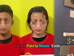 Polsek Kabun Tangkap 2 Pengedar Sabu di Rokan Hulu, 7,34 Gram Barang Bukti Diamankan