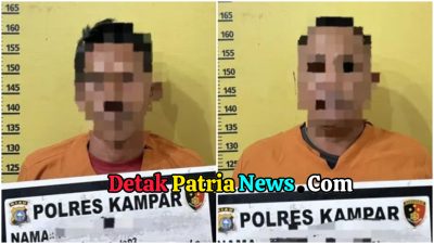 Polres Kampar dan TNI Razia Tambang Ilegal di Tapung, Dua Pelaku dan Alat Berat Diamankan