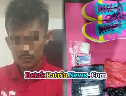 Satresnarkoba Polres Rokan Hulu Tangkap Pria Simpan 20,35 Gram Sabu di Dalam Sepatu