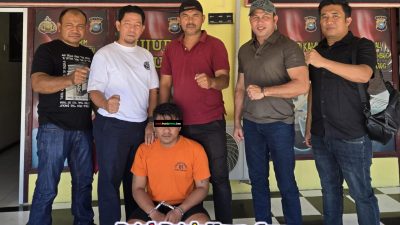 Tim Vampire Polsek Ujung Batu Tangkap Pengedar Sabu di Sekitaran Stadion M. Djamin Ujung Batu