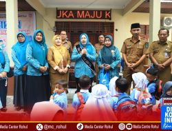 Pemkab Rohul Dorong Gemar Makan Ikan di Desa Suka Maju, Cegah Stunting dan Kembangkan UMKM Lokal