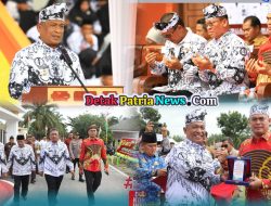 Bupati Rohul Tegaskan Komitmen Perbaikan Dunia Pendidikan pada Peringatan HGN dan HUT PGRI ke-80