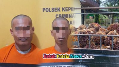 Polsek Kepenuhan Bongkar Kasus Pencurian 48 Tandan Sawit di Rokan Hulu, Pelaku Diamankan