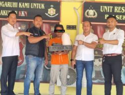 Tim Vampire Unit Reskrim Polsek Ujung Batu Tangkap Pelaku Pencurian