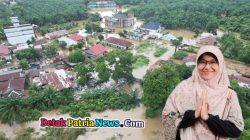 Banjir Rendam TK IT dan SD IT Bintang 33 Ujungbatu Timur, Siswa Libur Sementara